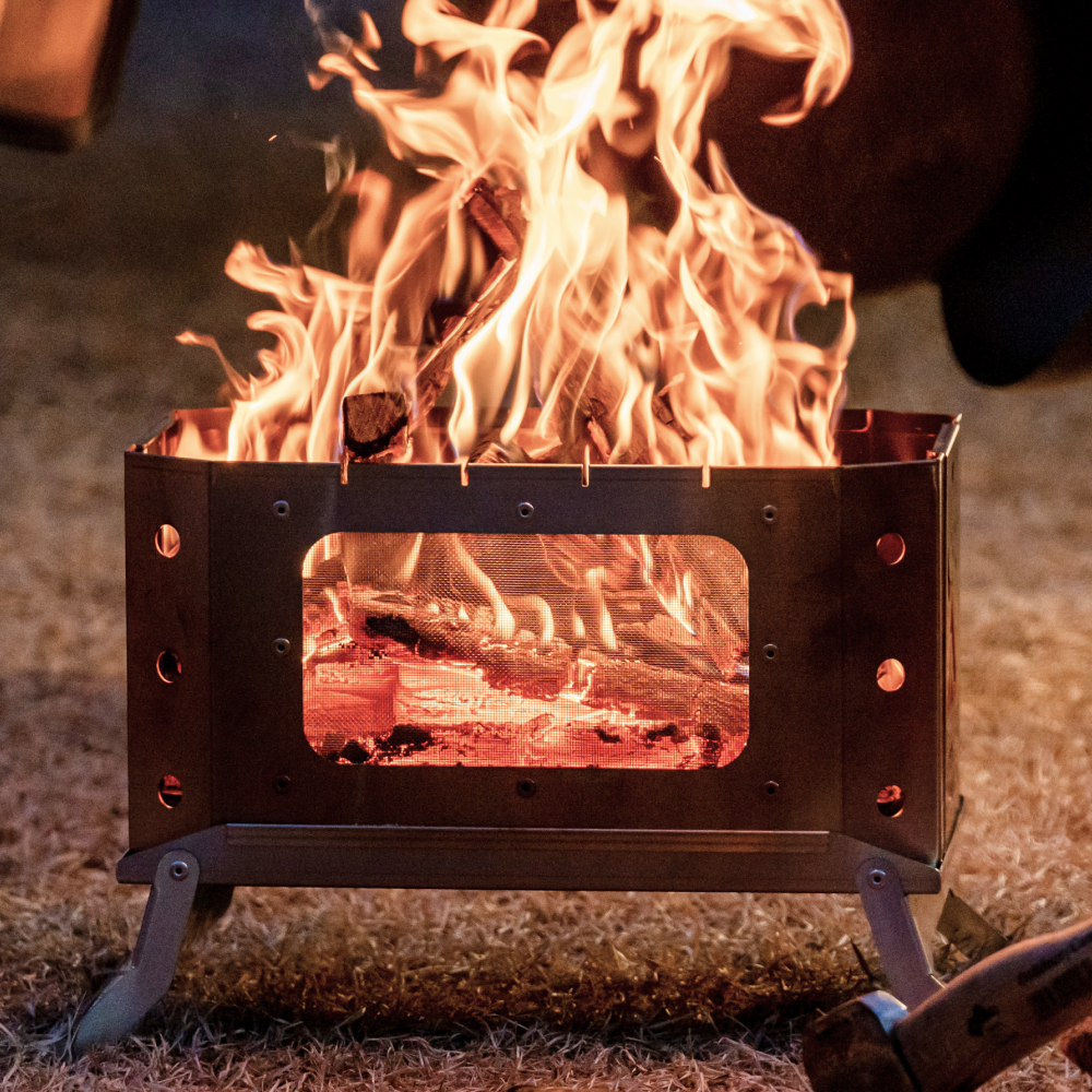 800도씨 캠핑 화로대 S 플러스 접이식 불멍 화로