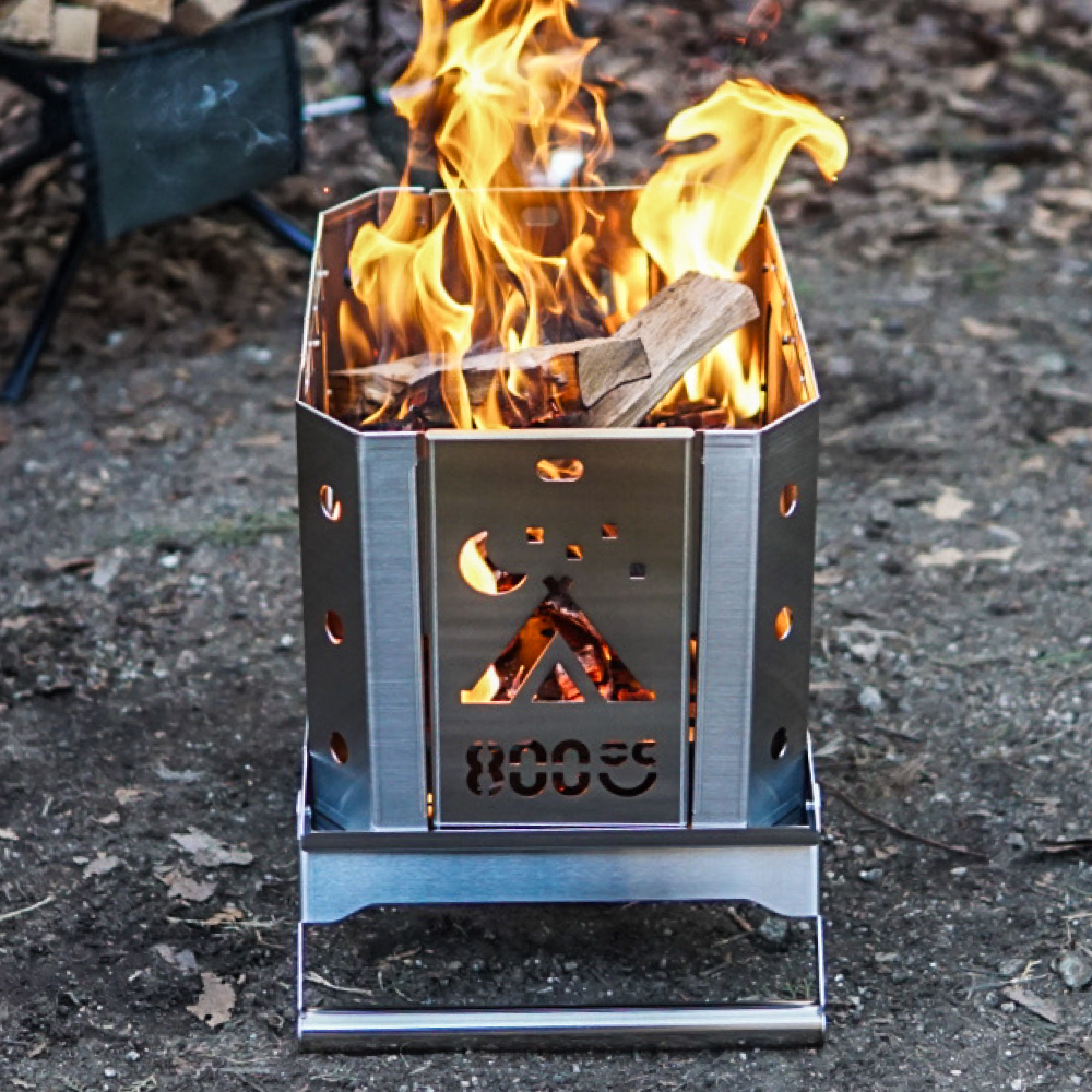 800도씨 캠핑 화로대 S 플러스 접이식 불멍 화로