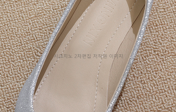 (이벤트235,240) 데이젠 3cm 글리터 통굽 결혼식 웨딩 진주 구두 4color 상세 이미지 26