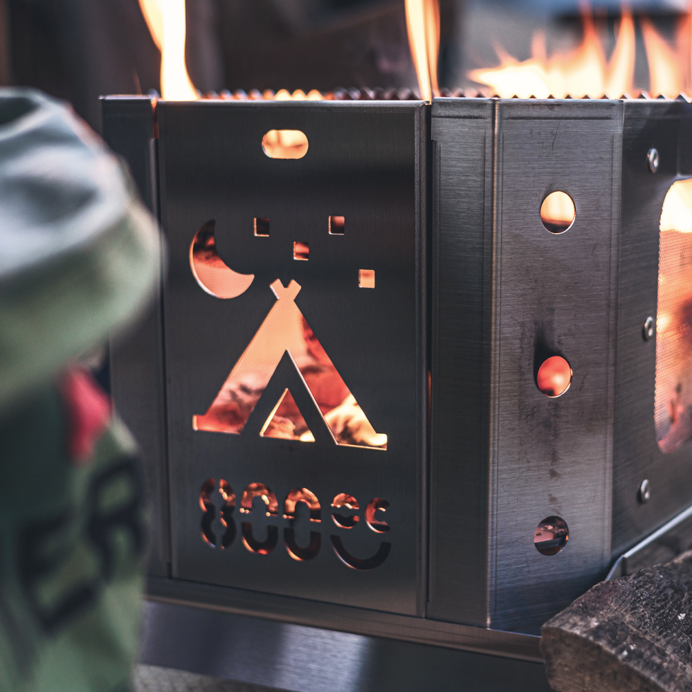 800도씨 캠핑 화로대 S 플러스 접이식 불멍 화로