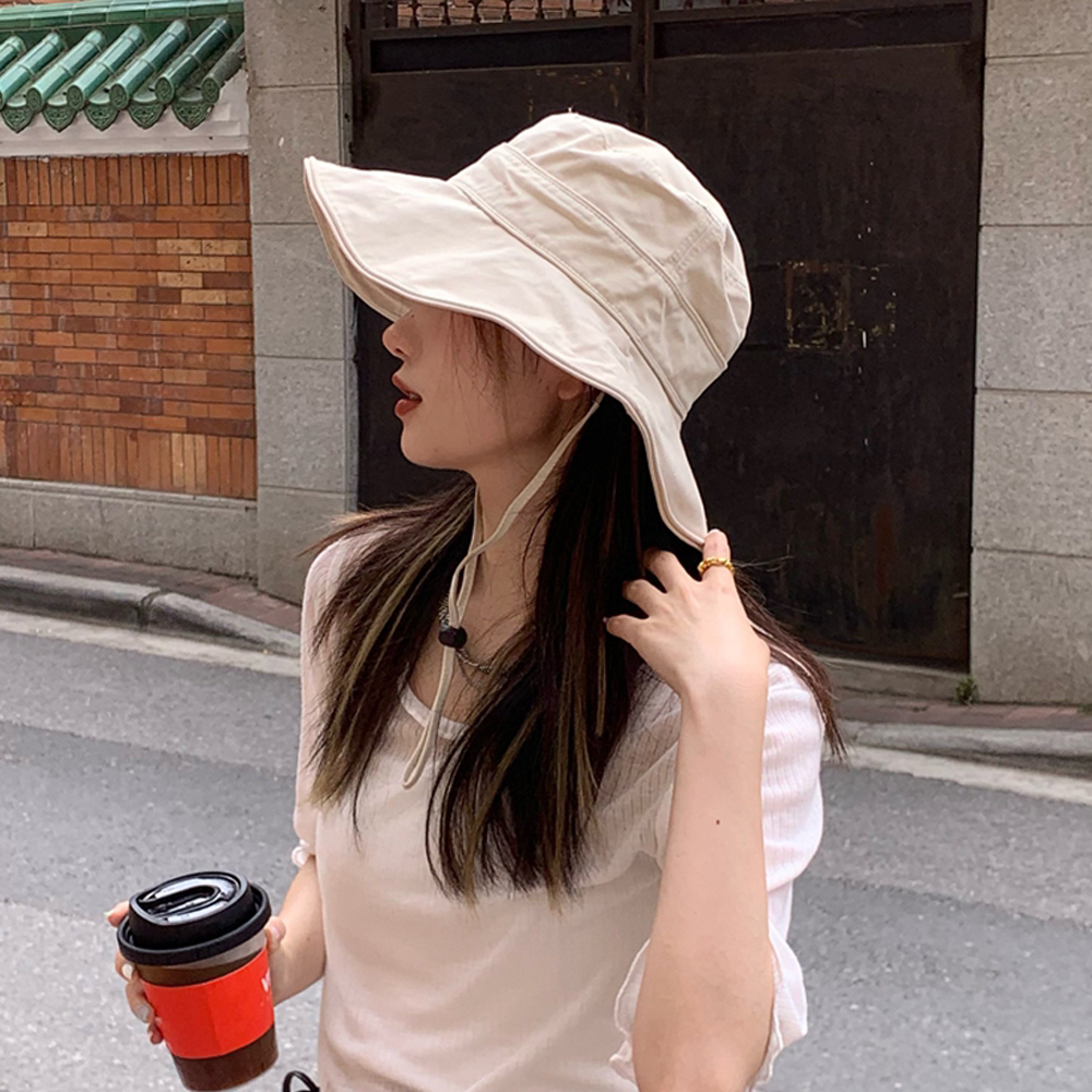 등산모자 여성 남자 햇빛가리개모자 여름 나일론 방수 대두 부니햇 - 상세 이미지 3