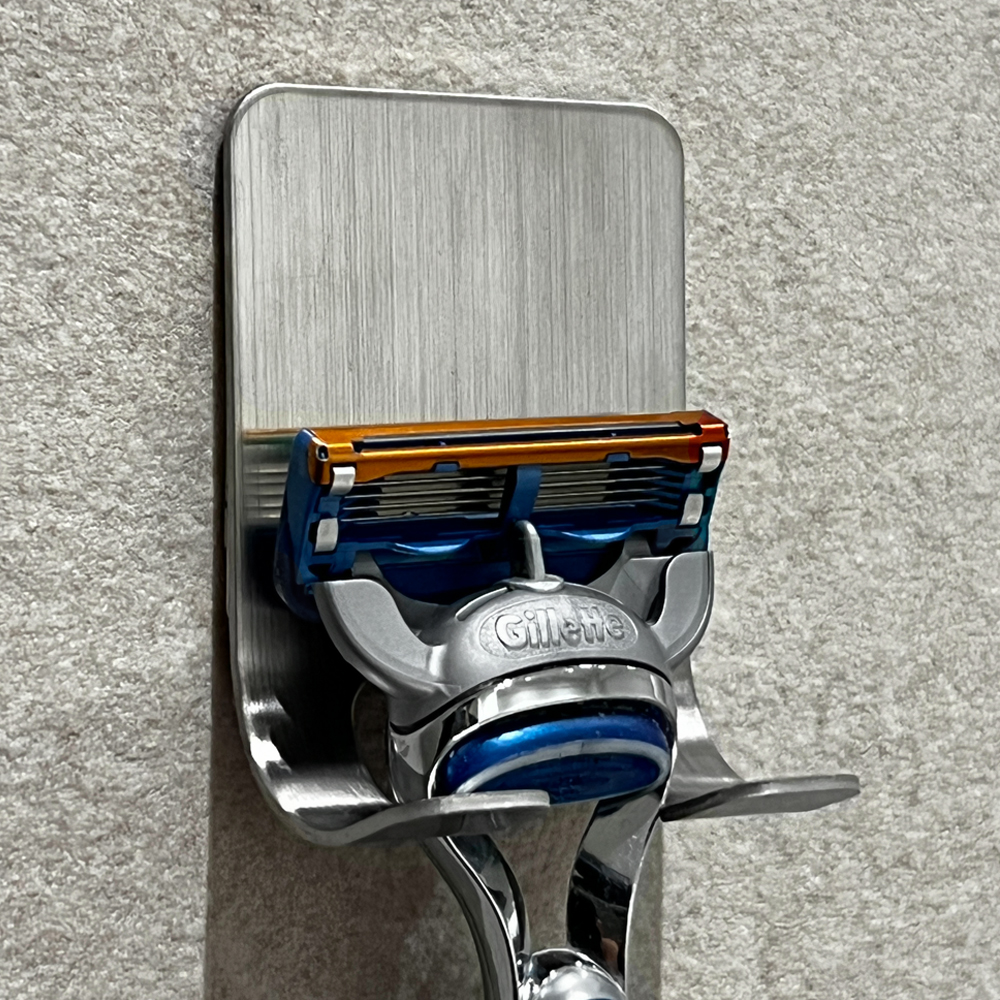 304 스테인레스 스텐 면도기거치대 면도기 걸이 욕실 화장실 홀더 보관 꽂이 3개입