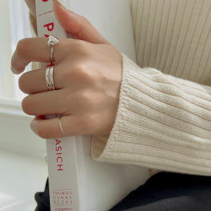 1+1 실버999 3mm 은반지 쌍가락지 민자 엥게이지 실반지 솔직 후기 | 실사용자 리뷰 분석 - 상품 이미지 3