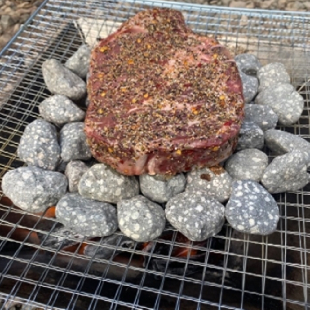 맥반석자갈3kg(1봉) 자갈공명맥반석돌 캠핑구이용,찜질 수족관,수경재배 - 상품 이미지