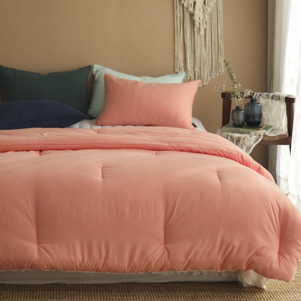 세탁망에 담긴 모달 이불