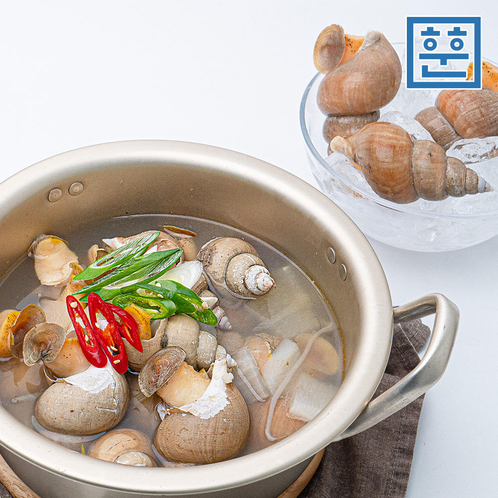 동해안 백골뱅이 1kg 자연산 백고동 제철 골뱅이 - 상세 이미지 2