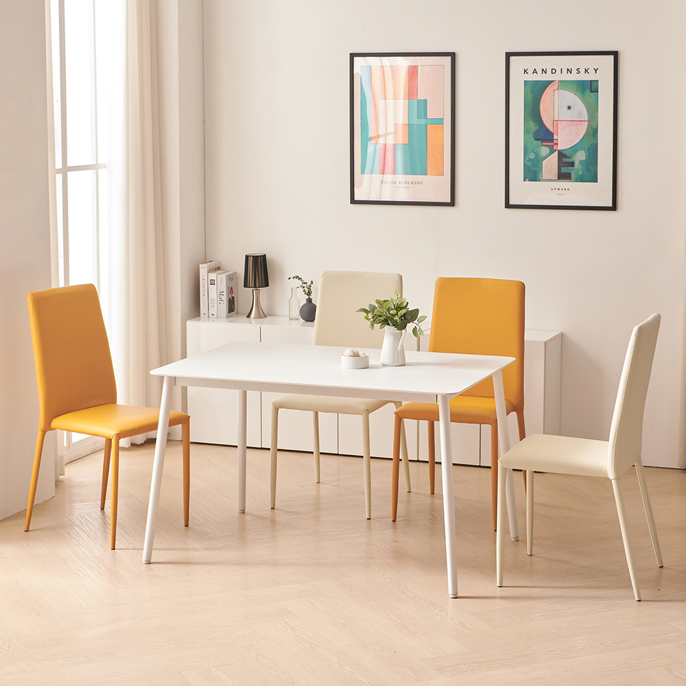 뮤즈 포세린 세라믹 식탁 카페 테이블 4인용 1200