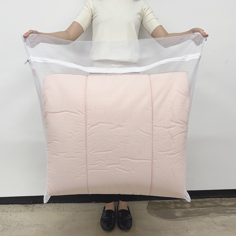 더베딩샵 이불 세탁망 특대형 이불망 빨래망 세탁기사용 커튼 빨래 90x90 - 상품 이미지