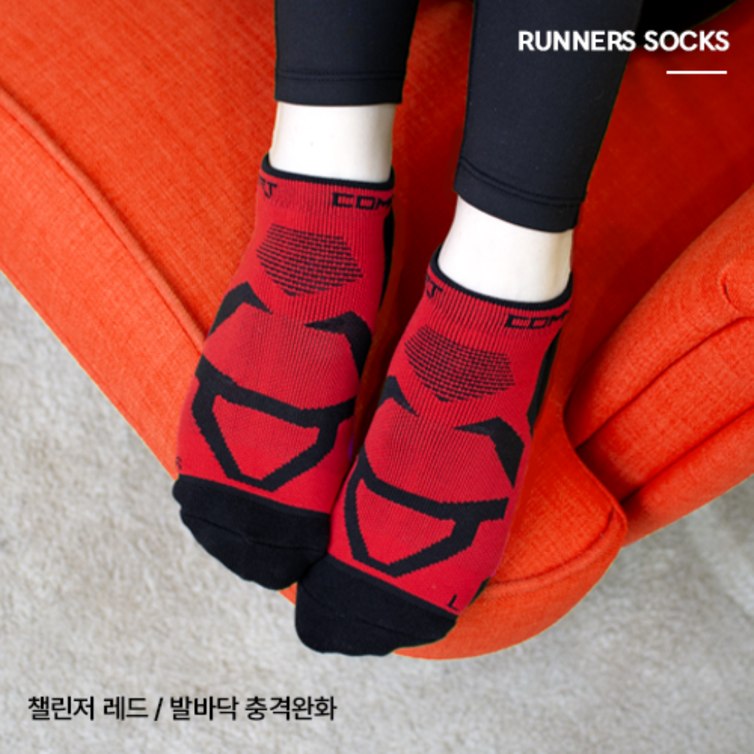 컴포트 운동양말 쿨핏 런닝 마라톤 등산 골프 이미지 3