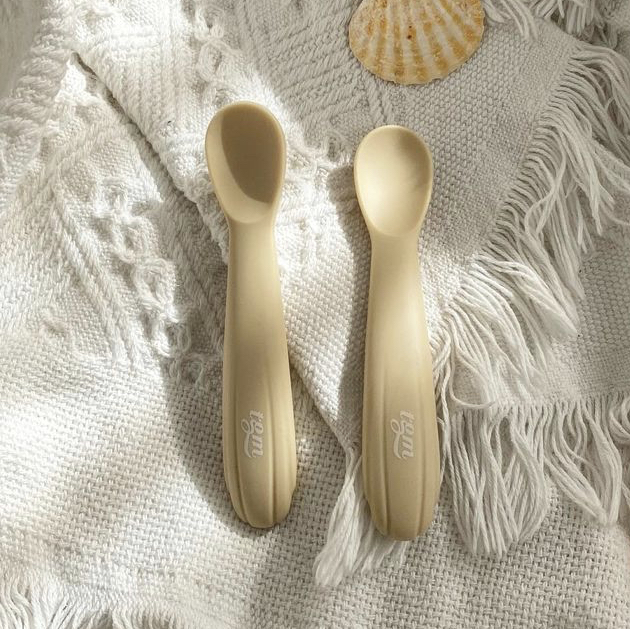 티지엠 조가비 이유식 스푼 초기1p+중기1p 자기주도 이유식 준비물 케이스 포함