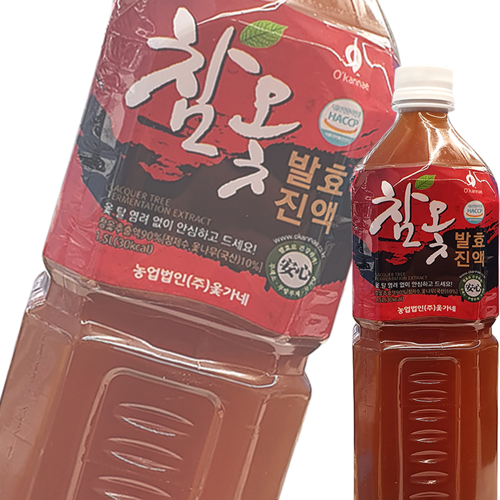 옻가네 참옻발효진액 1.5L 참옻진액 옻물 옻나무 옻닭 옻즙 - 상품 이미지
