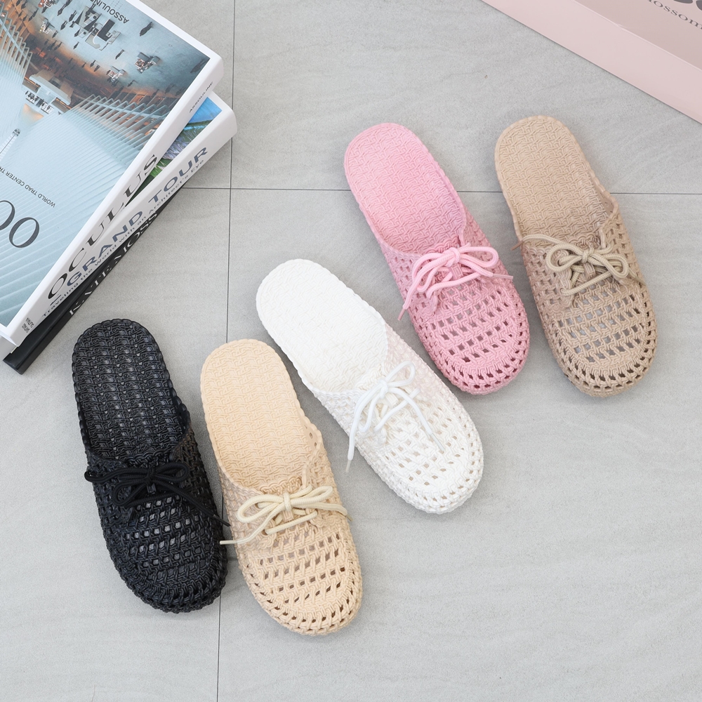 여성 여름슬리퍼 사무실 학교 발편한 통굽 슬리퍼 푹신한 젤리 슈즈