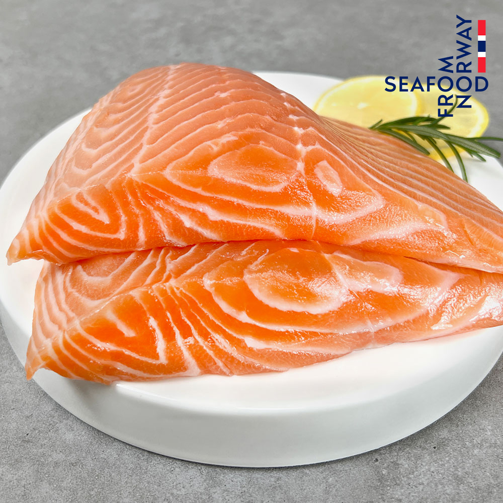 노르웨이 생연어 필렛 1kg, 3개