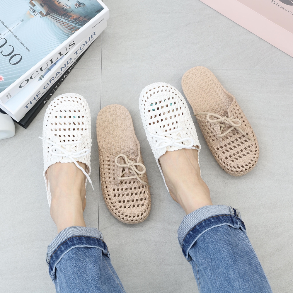 여성 여름슬리퍼 사무실 학교 발편한 통굽 슬리퍼 푹신한 젤리 슈즈