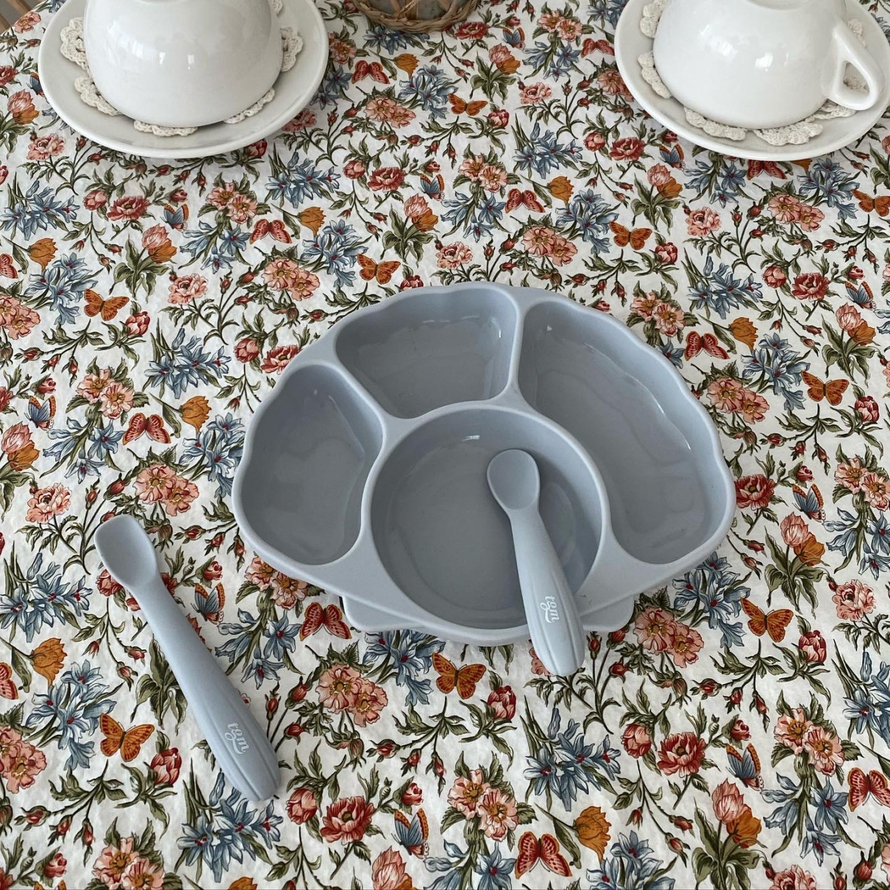 티지엠 조가비 이유식 스푼 초기1p+중기1p 자기주도 이유식 준비물 케이스 포함