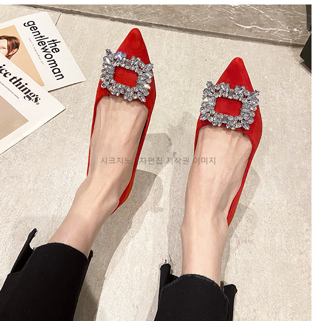 (당일배송) 브루나 7cm 스틸레토 큐빅 펌프스 구두 힐 1color 상세 이미지 19