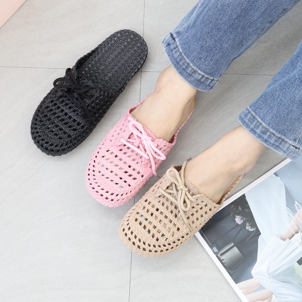 여성 여름슬리퍼 사무실 학교 발편한 통굽 슬리퍼 푹신한 젤리 슈즈