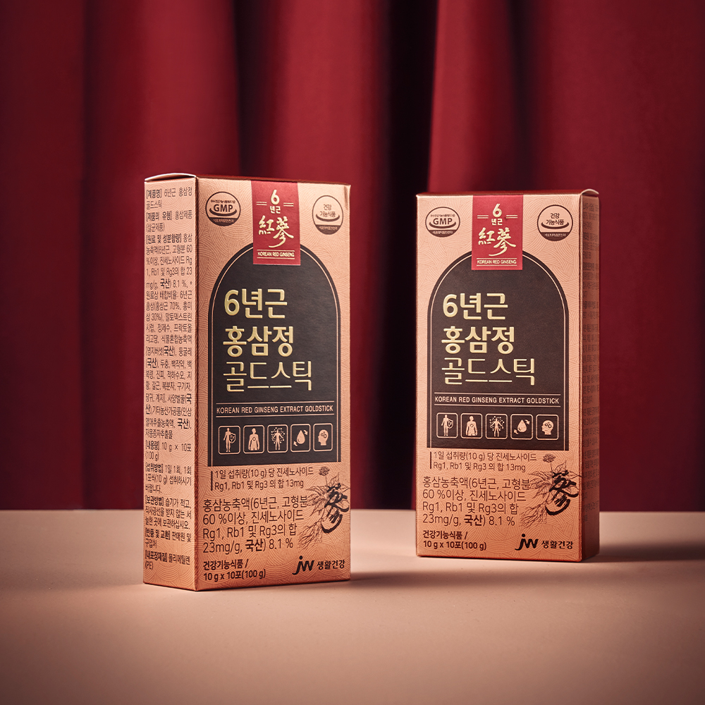 JW생활건강 6년근 홍삼정 골드스틱 홍삼스틱 30포, 3개 이미지 3