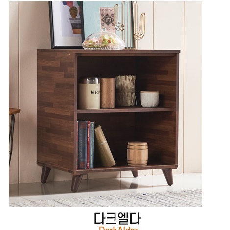 낮은 책장 수납함 거실 책장 인테리어 빈티지 티비 책장 수납장 이미지 6