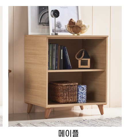 낮은 책장 수납함 거실 책장 인테리어 빈티지 티비 책장 수납장 이미지 8