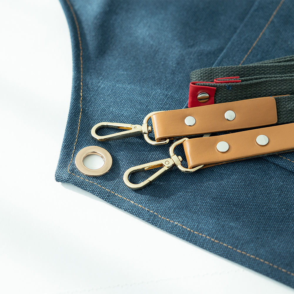 할메이드 바리스타 데님 카페 공장 공방 화방 방수 앞치마