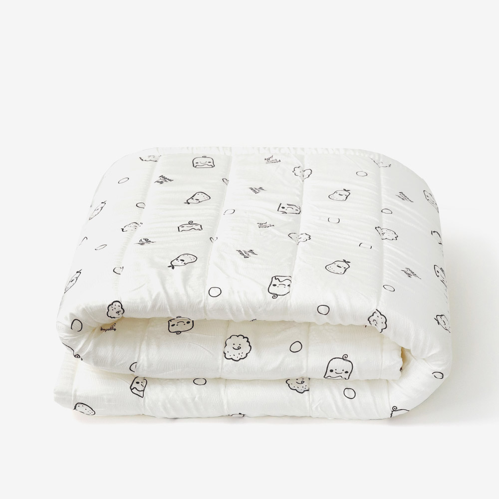 피넛버터젤리 캐릭터 3D 에어매쉬 인견 논슬립 아기 쿨매트 90x140