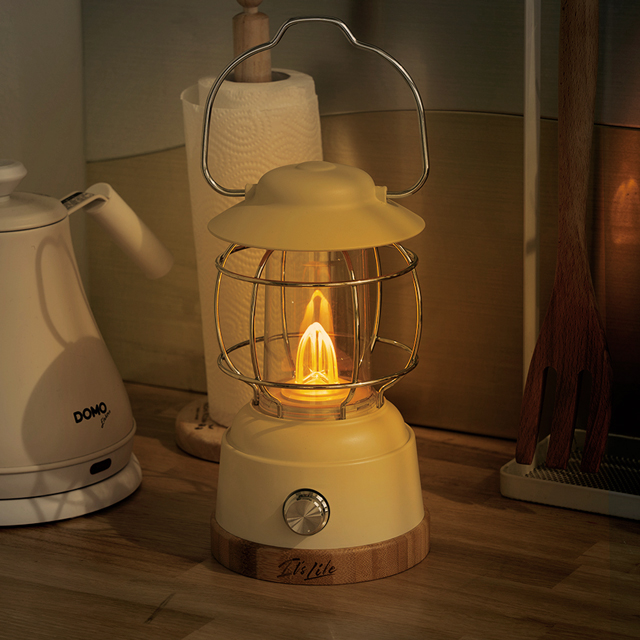 빈티지 감성 캠핑 랜턴 충전식 차박 LED 조명 램프