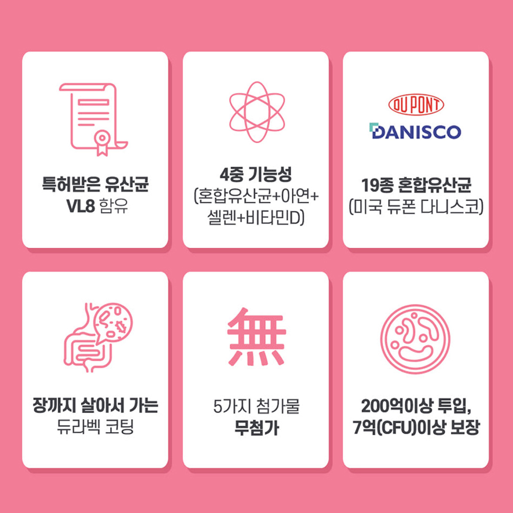 여성 질유산균 유래 특허 임산부 닥터락토바이오우먼 약4개월 - 상세 이미지 5
