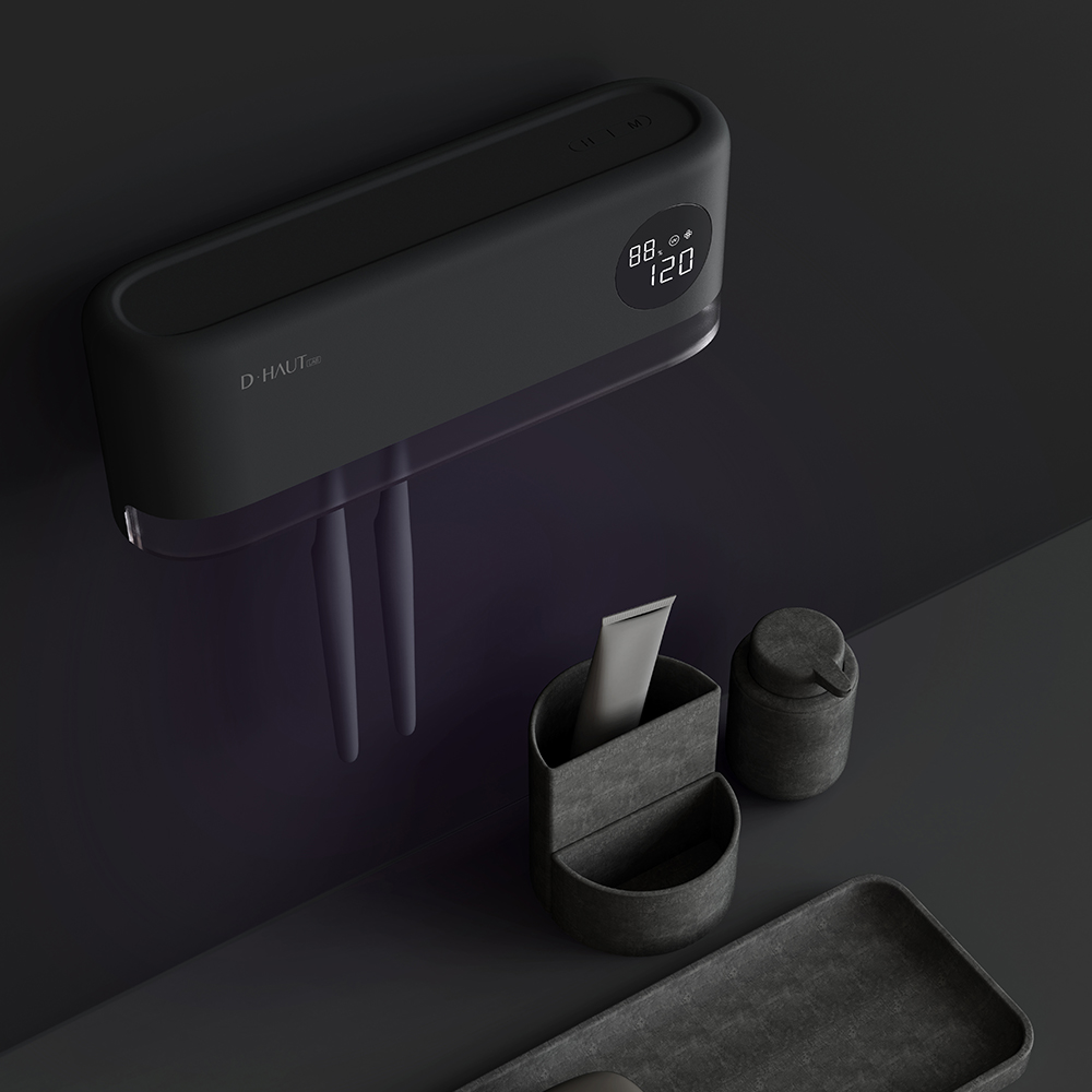 디하우트 UVC 가정용 무선 칫솔살균기 소독기 건조기 면도기 살균기