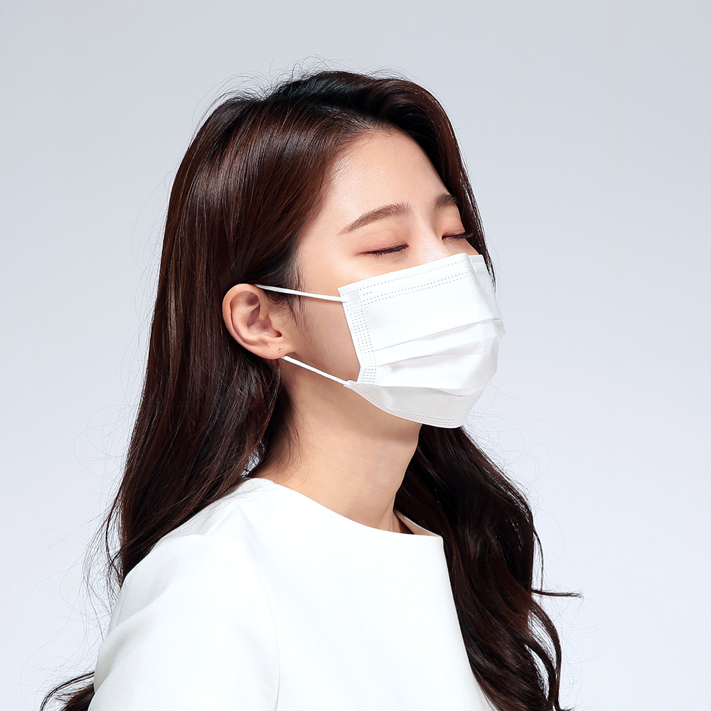 고르고 일회용 순한 덴탈마스크 50매 블랙