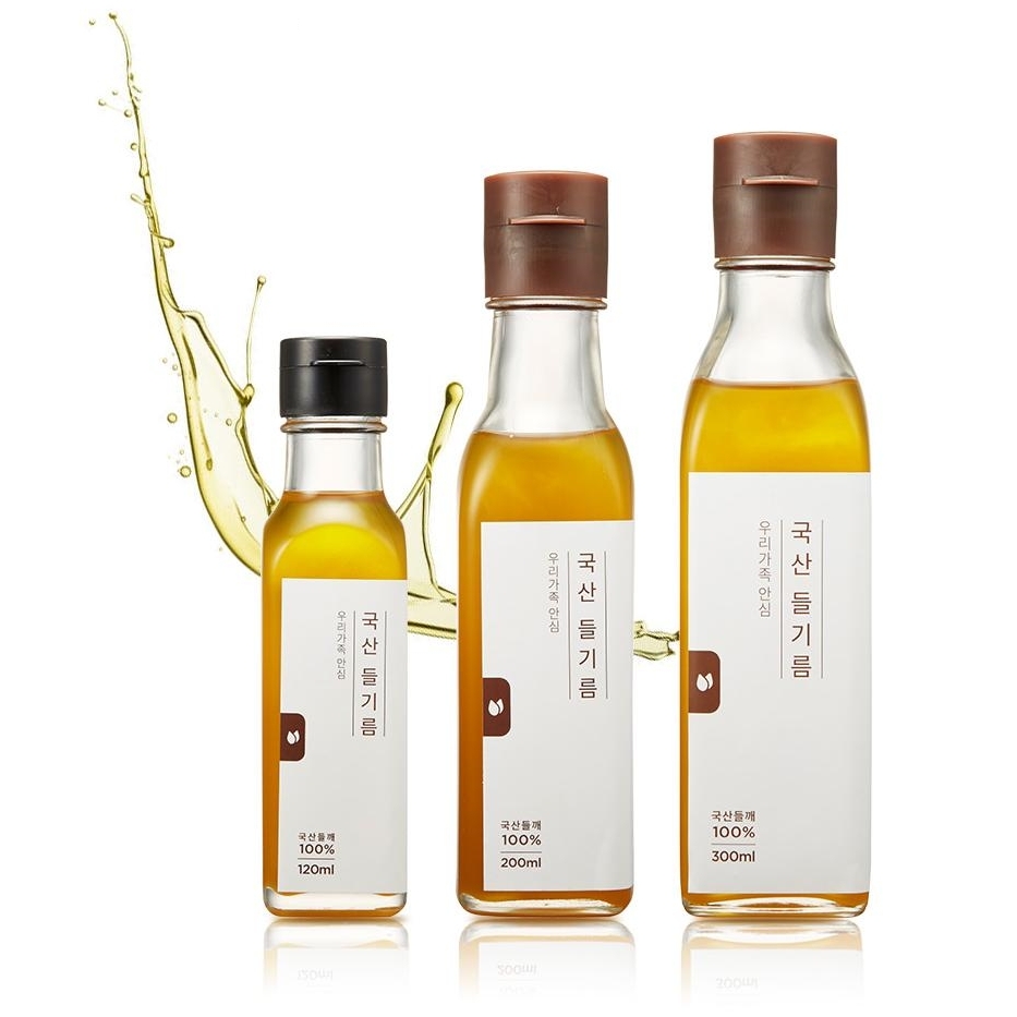냉압착들기름 저온압착 국산 120ml - 상세 이미지 4