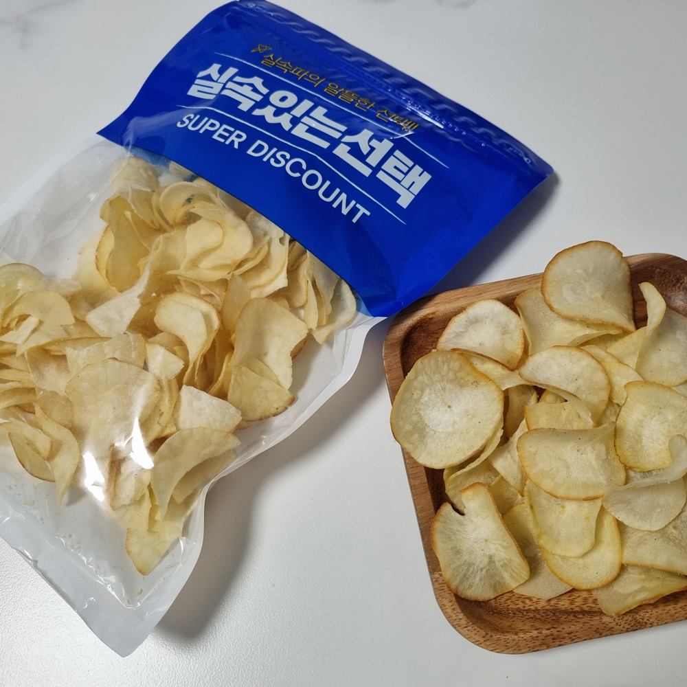 카사바칩 리얼 생카사바 신콩칩 오리지널 돼지감자칩 글루텐프리 어르신 간식 안주 - 상세 이미지 2