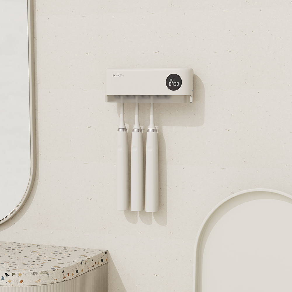 디하우트 UVC 가정용 무선 칫솔살균기 소독기 건조기 면도기 살균기