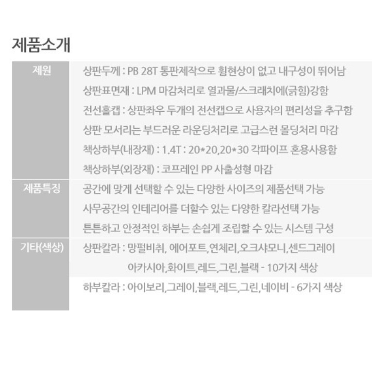 ㄱ자책상 1600 l자 코너 책상 코너형책상 기역자 기억자 l자형 l형 모서리 ㄱ자형 기역 - 상세 이미지 4