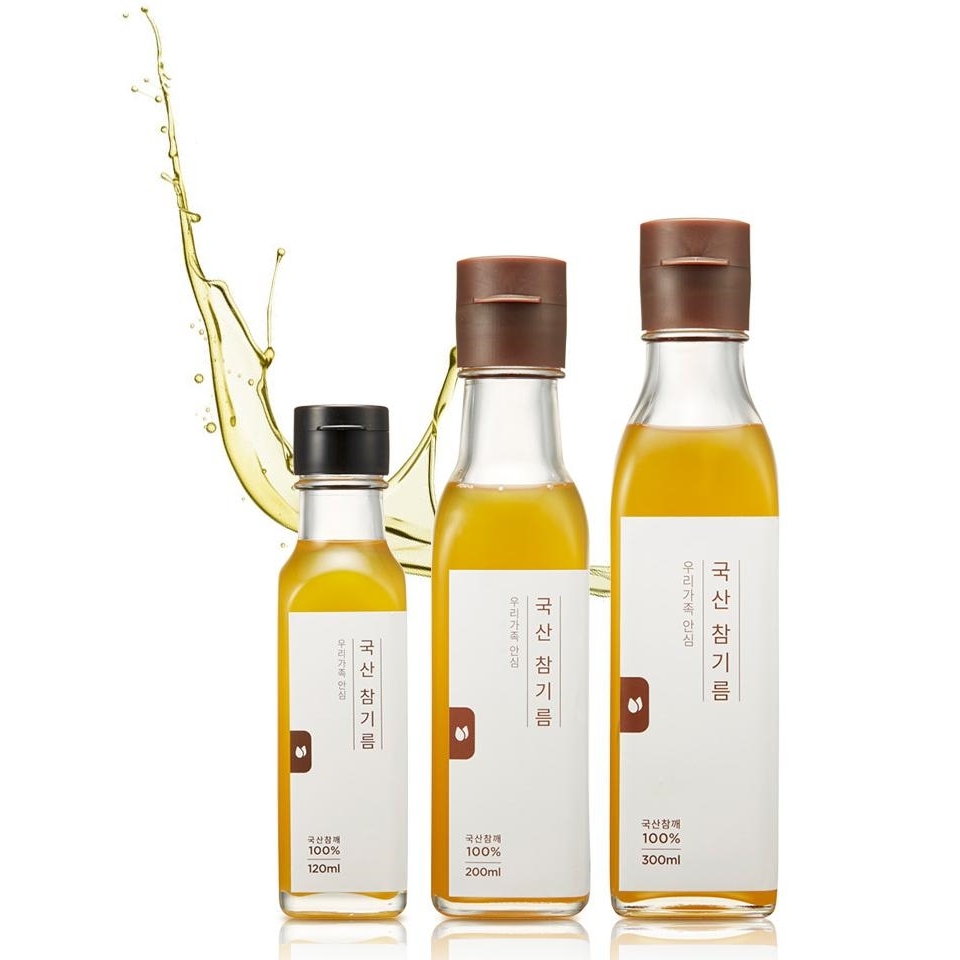 국산참기름 저온압착 생참기름 120ml - 상세 이미지 4