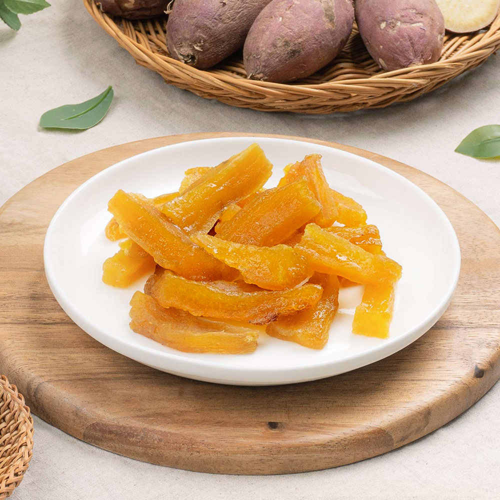 촉촉한 꿀호박 고구마말랭이 100g 말린고구마 황금