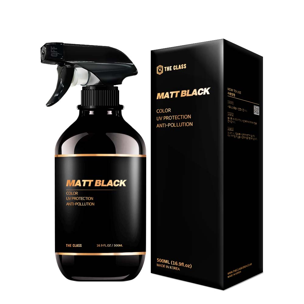 더클래스 매트 블랙 500ml 타이어광택제 - 상품 이미지