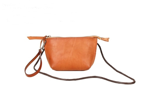 여성 소가죽 미니가방 미니크로스백 휴대폰가방