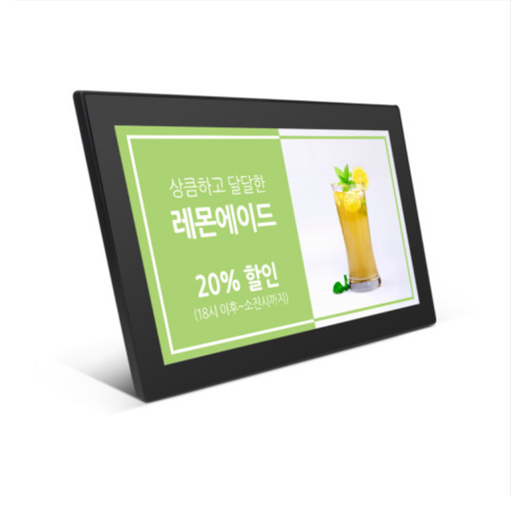 DID모니터 카멜디지털액자 19인치 스마트 캔버스 광고용 전자액자 cctv 서브모니터 - 상세 이미지 3