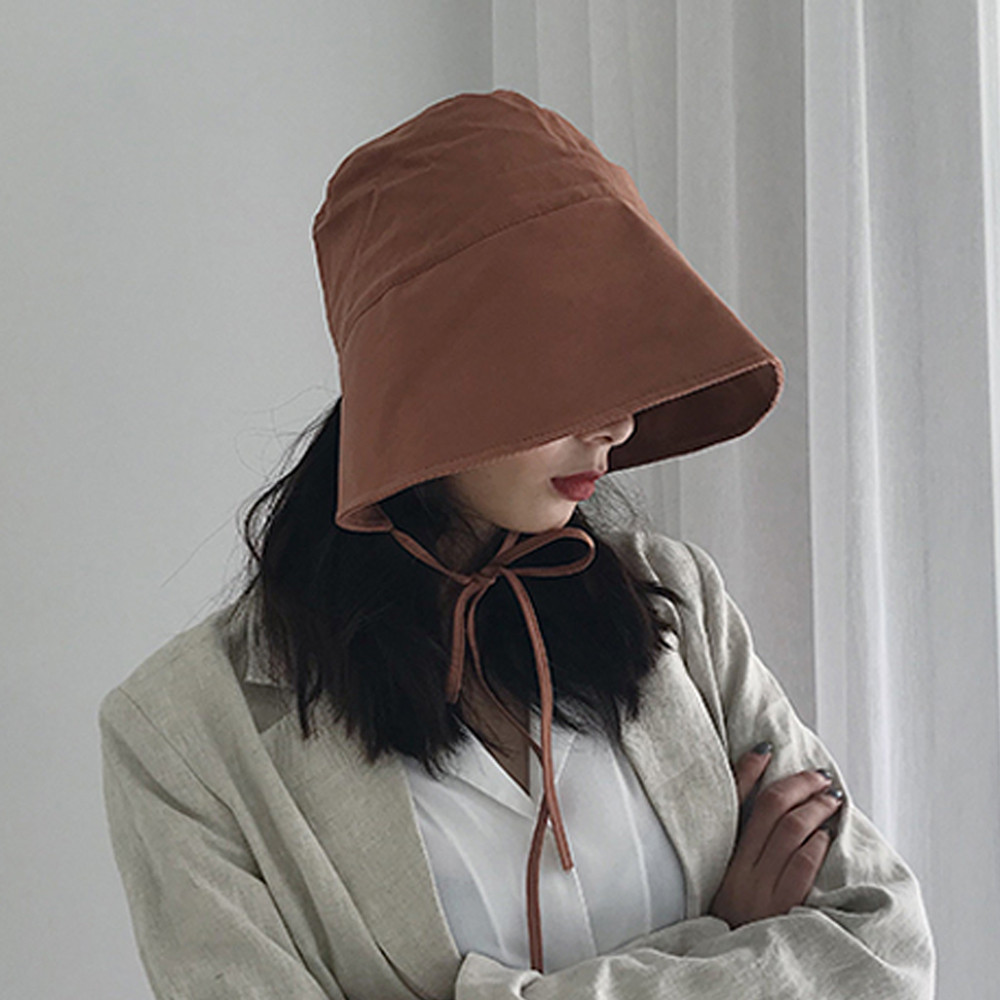 여성 보넷모자 린넨 보닛햇 여름 벙거지모자 버킷햇