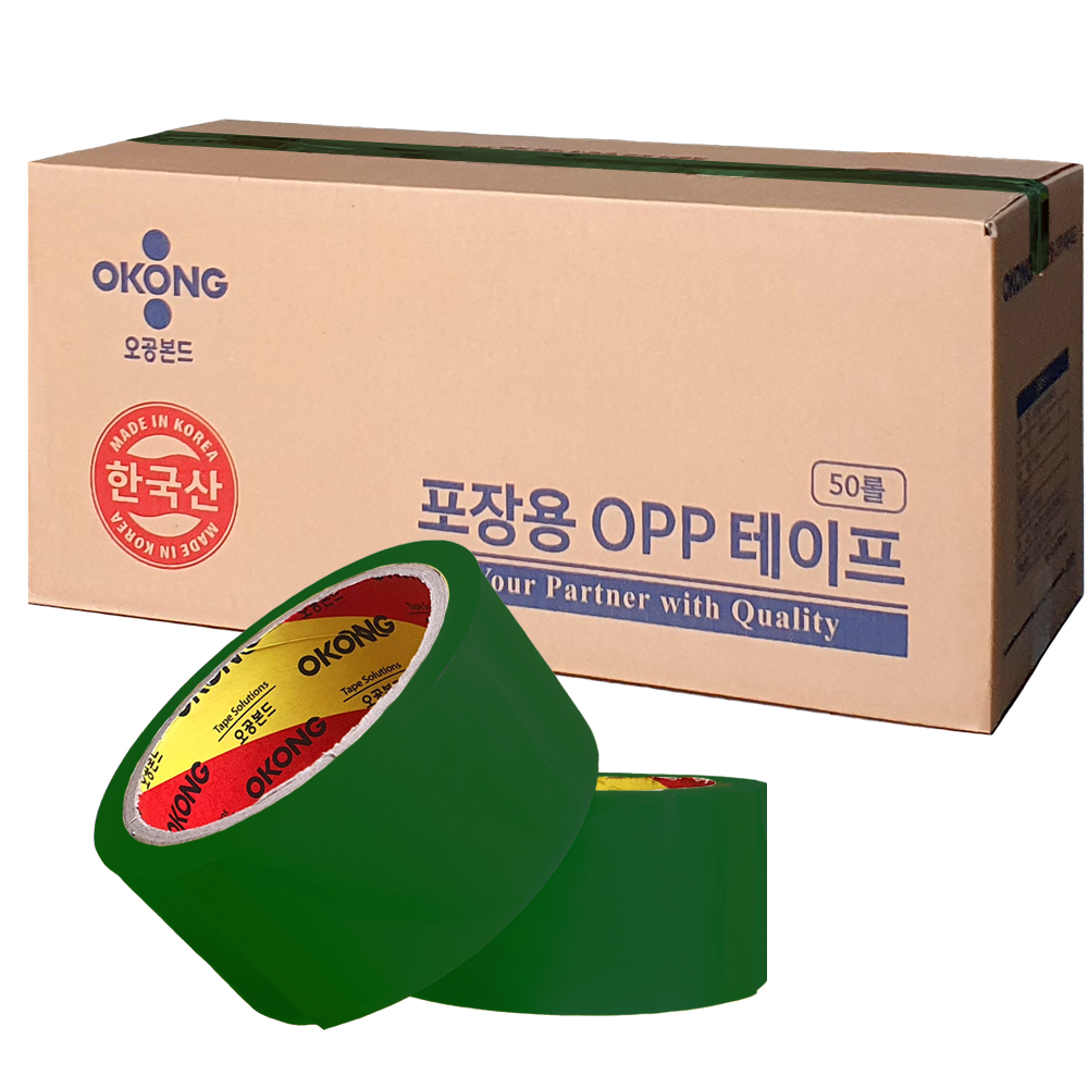 오공 OPP 포장용 박스테이프 투명 5개 - 상세 이미지 5