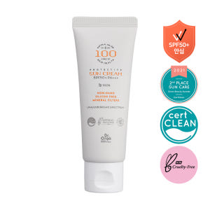 닥터올가 100 무기자차 선크림 SPF50+ PA+++ 50ml 솔직 후기 | 피부 타입별 분석 - 상품 이미지 2