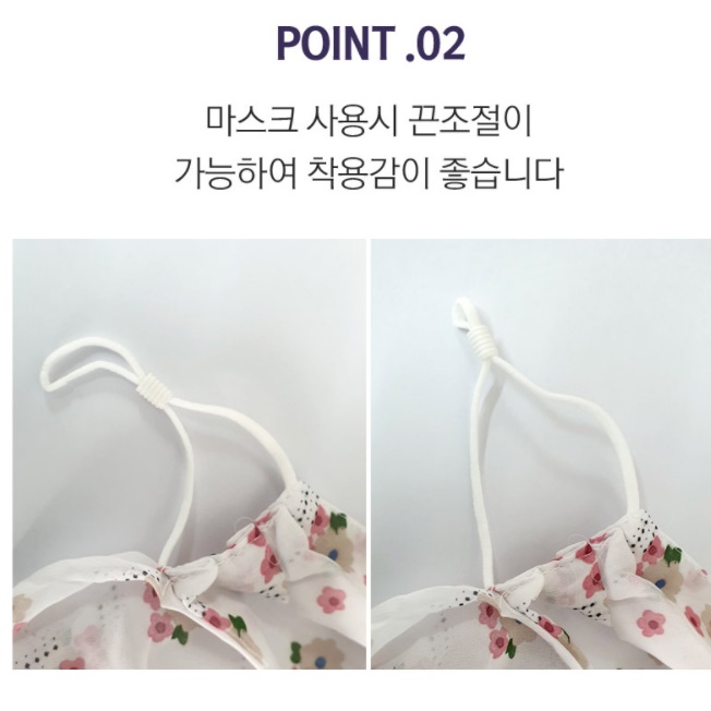 여성 골프 마스크 골프용 마스크 라이더 자전거용 등산용 마스크 화이트 - 상세 이미지 4