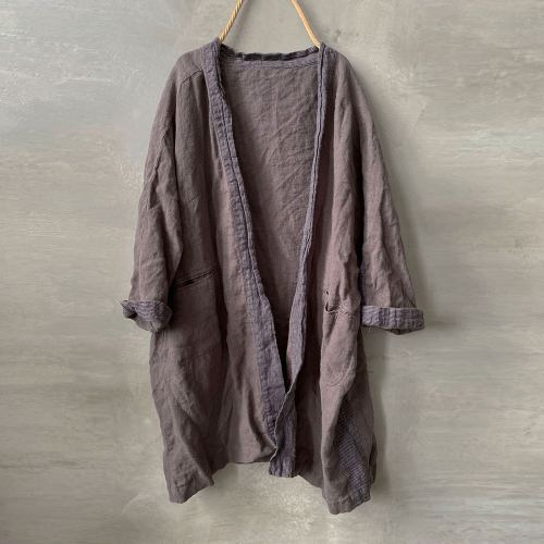 린넨롱자켓 롱가디건