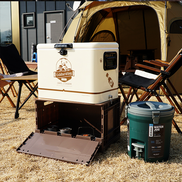 아베나키 퍼핀3 스틸쿨러 30L - 상세 이미지 5
