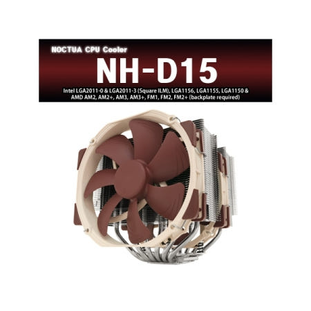 NOCTUA NH-D15 (녹투아 CPU 공랭 쿨러)