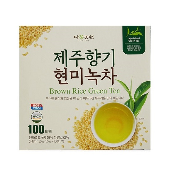 다농원 제주향기 현미녹차 100px1개 : 준건