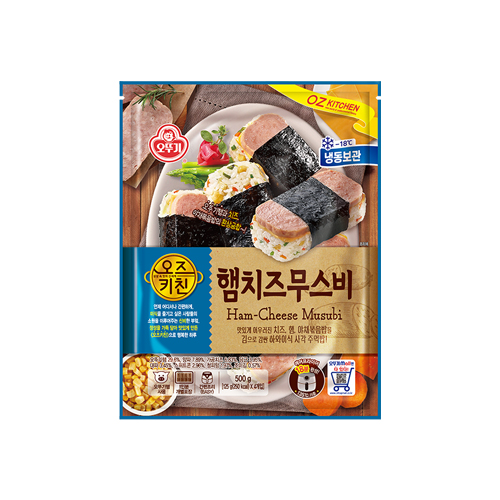 오뚜기 오즈키친 햄치즈 무스비 500g - 메인 이미지