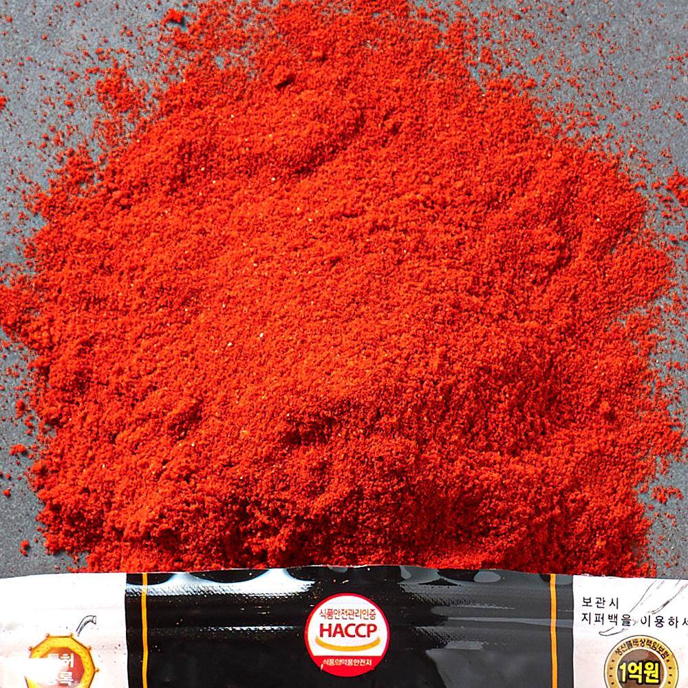 25년 국산 태양초 햇 고춧가루 김장 보통맛 김치용 1kg 고추가루