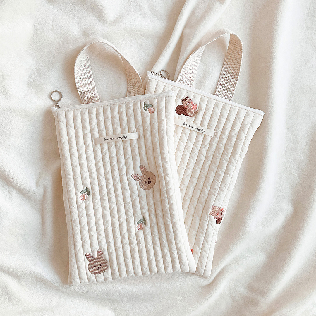 마롤로뜨 100수 국민 기저귀 가방 누빔면 파우치 아기 미니 이너백